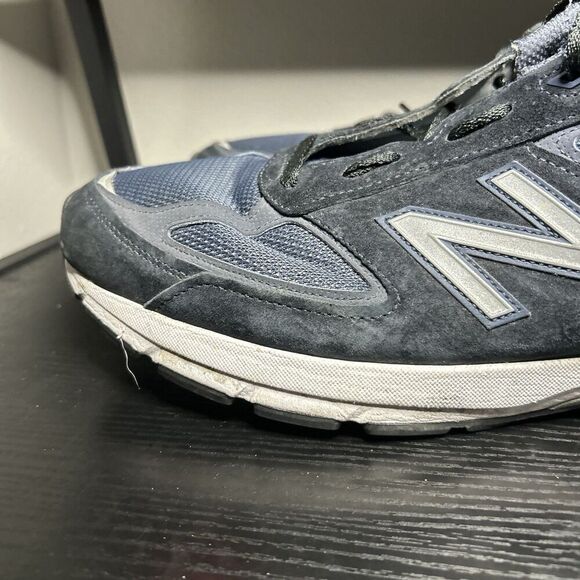 New Balance 990v5 Shoes Mens Size 16 2A Navy Blue Made In USA Sneakers M990NV5 - Picture 7 of 15